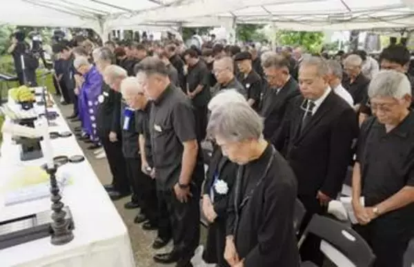 対馬丸撃沈82年、那覇で慰霊祭　疎開学童ら1500人近く犠牲