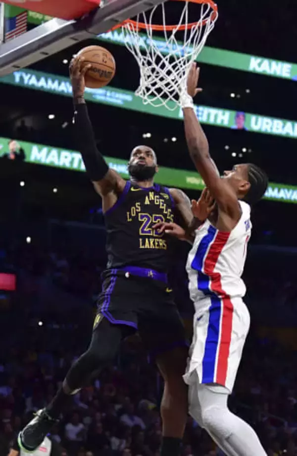 八村は右脚痛で欠場　NBA、レーカーズ黒星