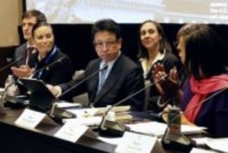 熊本市長、地震復興を紹介　全米市長会議で連携意欲