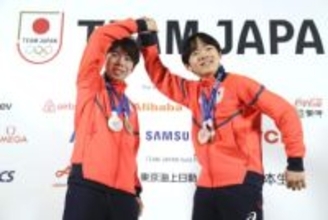 鍵山優真「もっと強くなる」　フィギュア、佐藤と一夜明け会見