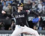 「日3―6ソ（11日）　上沢、7回2失点で初白星」の画像1