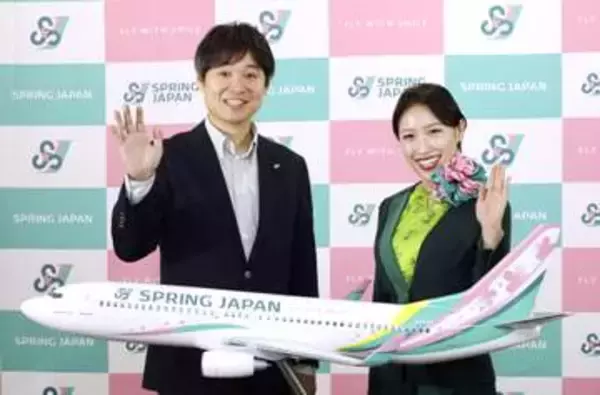 機体、桜を前面にデザイン刷新　スプリング・ジャパン