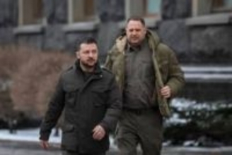 ゼレンスキー氏、最側近解任　汚職疑惑、和平交渉影響も