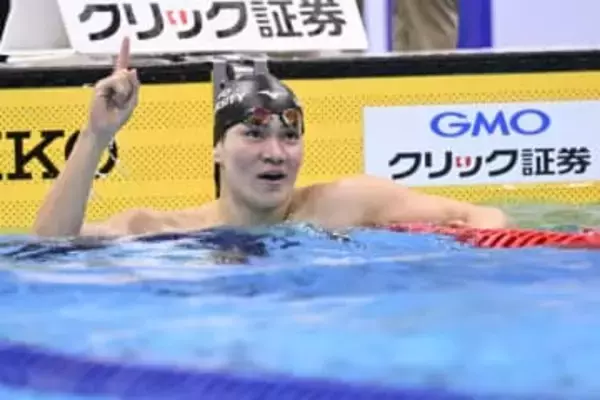 競泳、松下が男子200個メ制す　平泳ぎの大橋、鈴木は3冠