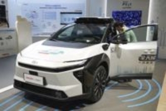 トヨタ、中国で「ロボタクシー」　量産開始、年内に大都市で千台