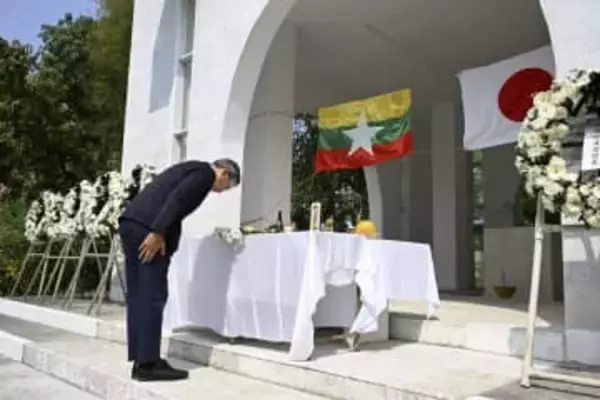 ミャンマーで戦没者追悼式　日本人墓地で8年ぶり