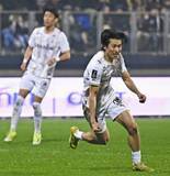 「中村敬斗が今季9点目　サッカーのフランス2部」の画像1