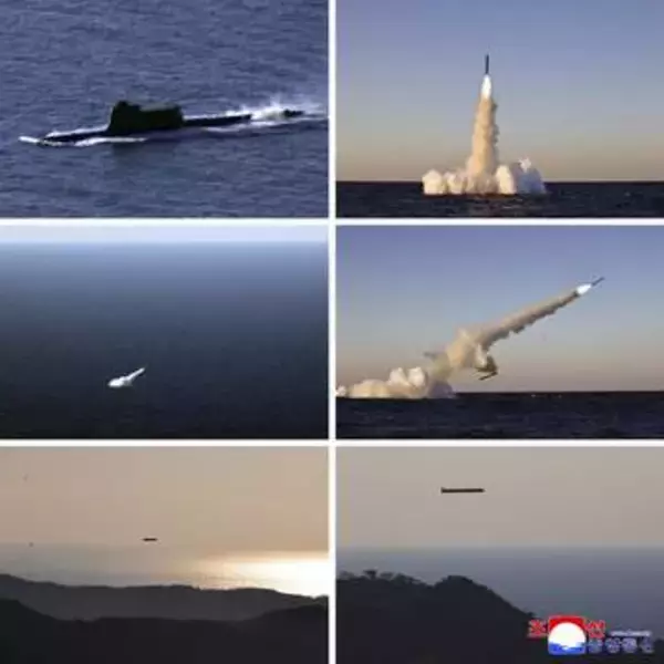 北朝鮮が戦略巡航弾試射　潜水艦型、海軍の能力向上