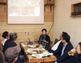 文化楽しむ大人の集い、今宵も札幌で　食事しながら語り合い、地元の魅力再発見