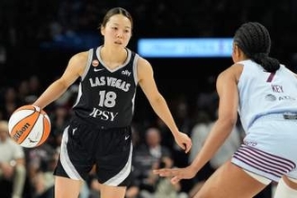 WNBAエースズ山本は3得点　チームは勝利