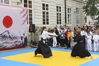 日本文化の催し盛況　ウクライナ西部で開催