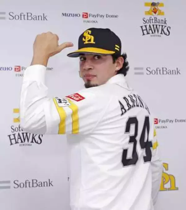 育成選手アルメンタを支配下登録　プロ野球、ソフトバンク