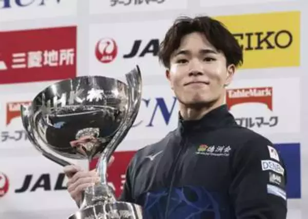 岡慎之助、V3で世界体操代表に　橋本大輝2位、NHK杯男子