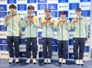 宮野隼人、個人銅「夢のよう」　世界トランポリン代表が帰国