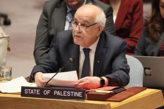 パレスチナ、総会議長に立候補　国連、イスラエルは反発