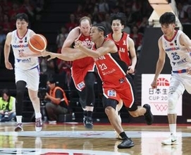 バスケ男子、日本が逆転勝ち　国際強化試合、モンゴル戦