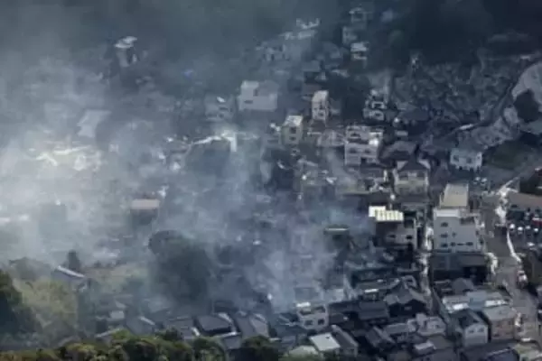 大分火災、焼損の4割空き家か　市「木造多く耐火性低いのでは」