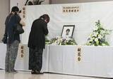 「伏見選手の死去を悼む　高知競輪で献花台」の画像1