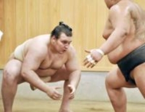 大関・安青錦「重圧受け入れる」　綱とりへ鍛錬、稽古公開