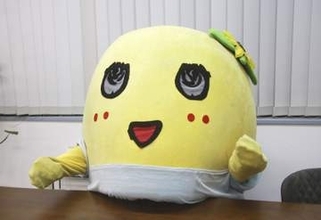 災害に備え、悲劇を避けて　大震災機に登場の「ふなっしー」