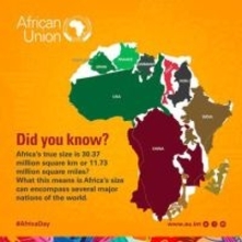 実際の大きさ示す世界地図採用を　トーゴ、国連決議案を準備