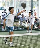 「富田、畠山組など代表　アジア大会パデル選考大会」の画像1