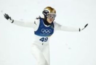 丸山希が銅メダル　ジャンプ女子・7日