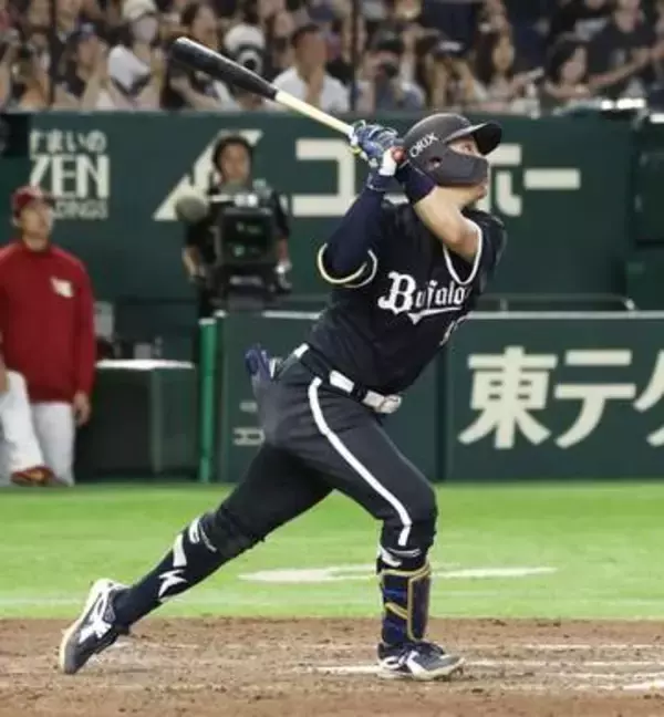 オ9―6楽（3日）　来田がサヨナラ3ラン