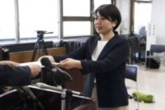 小川晶氏「働いて結果で返す」　前橋市長再選、一夜明け