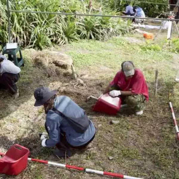 台湾で日本兵遺骨探し　外交関係なく50年ぶり