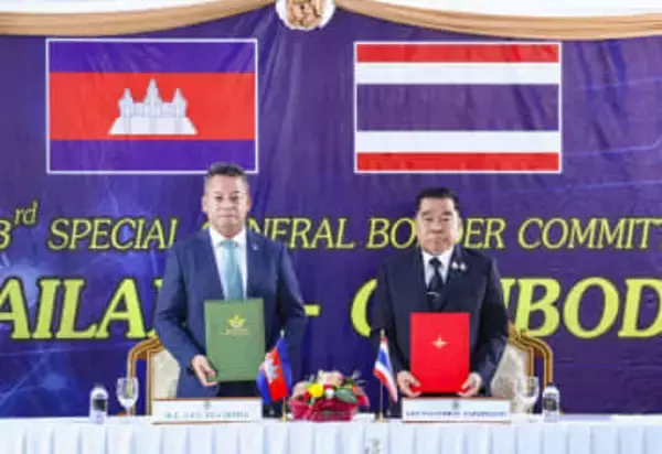 タイとカンボジア、攻撃を停止　両国防相、会談で合意