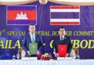 タイとカンボジア、攻撃を停止　両国防相、会談で合意