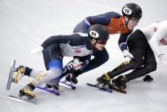 吉永が準々決勝進出、宮田敗退　ショートトラック・16日