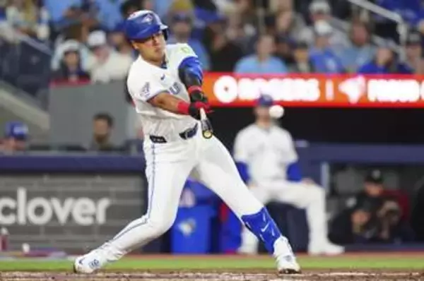 Bジェイズ岡本、開幕戦で初安打　菊池が先発、大谷は1番