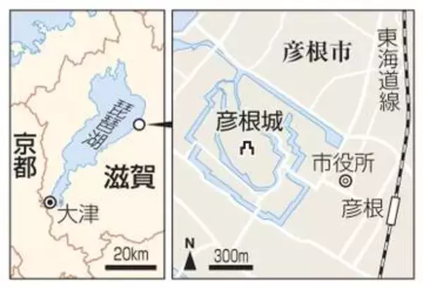 彦根城、世界遺産推薦へ　江戸時代の大名統治を象徴