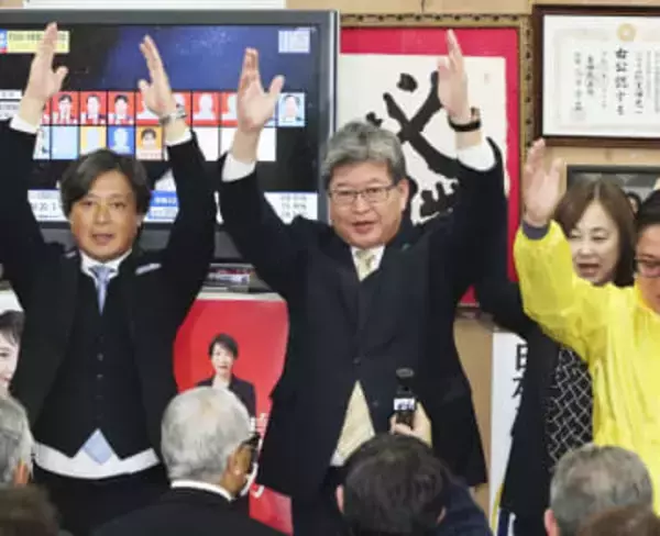 裏金関係、44人中42人当選　自民派閥、返り咲き24人