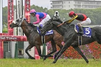 メイショウタバルが2連覇　競馬の第67回宝塚記念