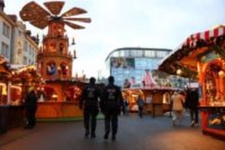 マクデブルクXマス市開幕　ドイツ、昨年車突入で厳戒態勢