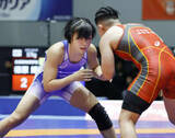 「57キロ級藤波V、150連勝　全日本レスリング」の画像1