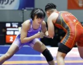 57キロ級藤波V、150連勝　全日本レスリング