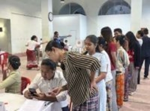 ミャンマーの総選挙が始まる　民主派は排除、軍事支配継続へ