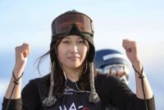 村瀬心が今季初優勝、木村悠2位　スノボW杯スロープ