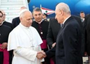 中東平和へメッセージ　ローマ教皇レバノン訪問