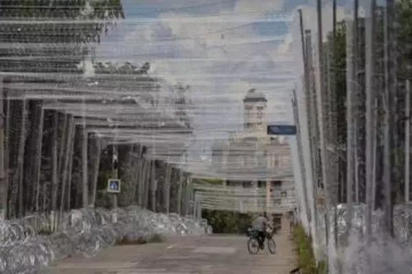 幹線道路千キロ超に防護ネット　ロシア無人機に対策、補給路確保