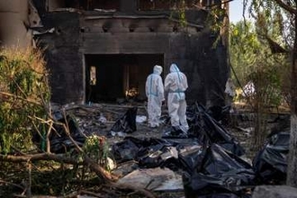 ロシア攻撃の犠牲、介護施設集中　入所者ら、死者38人に