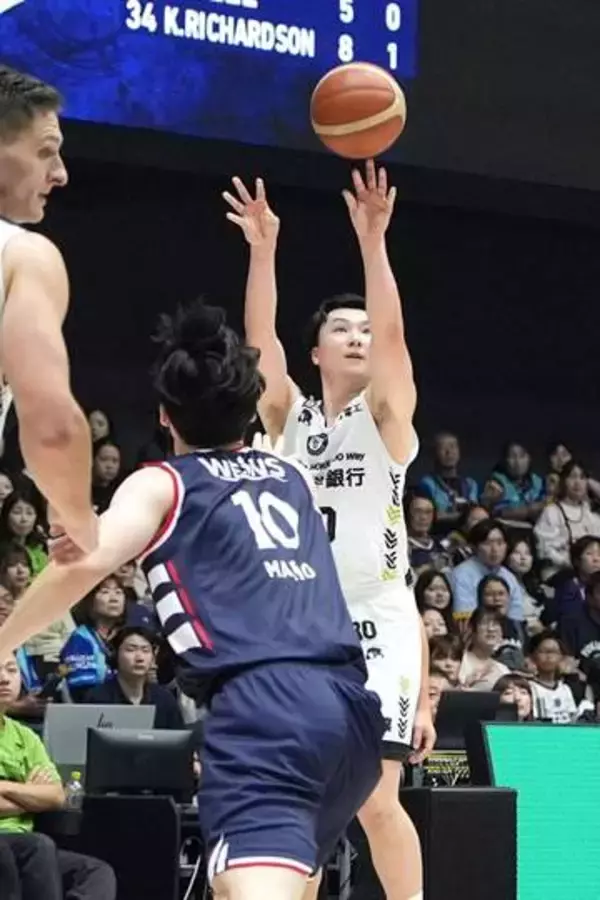 北海道は5勝3敗　バスケBプレミア