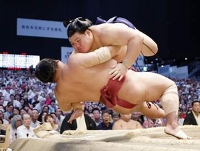 安青錦、琴栄峰が1敗首位　豊昇龍4敗目、大の里6勝目