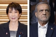 首相、ホルムズ通航料徴収に反対　イラン大統領との電話会談で表明