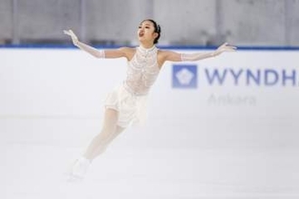岡田芽依が優勝、ファイナル進出　フィギュア・ジュニアGP