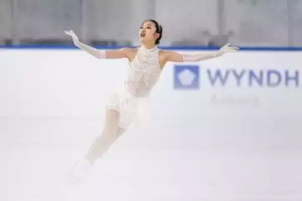 岡田芽依が優勝、ファイナル進出　フィギュア・ジュニアGP